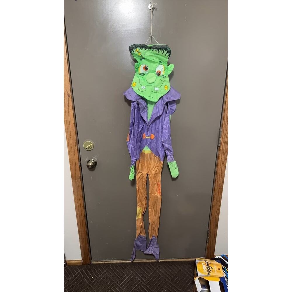 Vintage Hanging Frankenstein Halloween Decoration